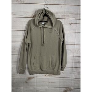 Gymshark Lifting Club Hoodie Mens Large Green Raglan Pullover Sweatshirt